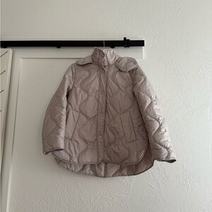 H&M Light Beige Puffer Jacket
